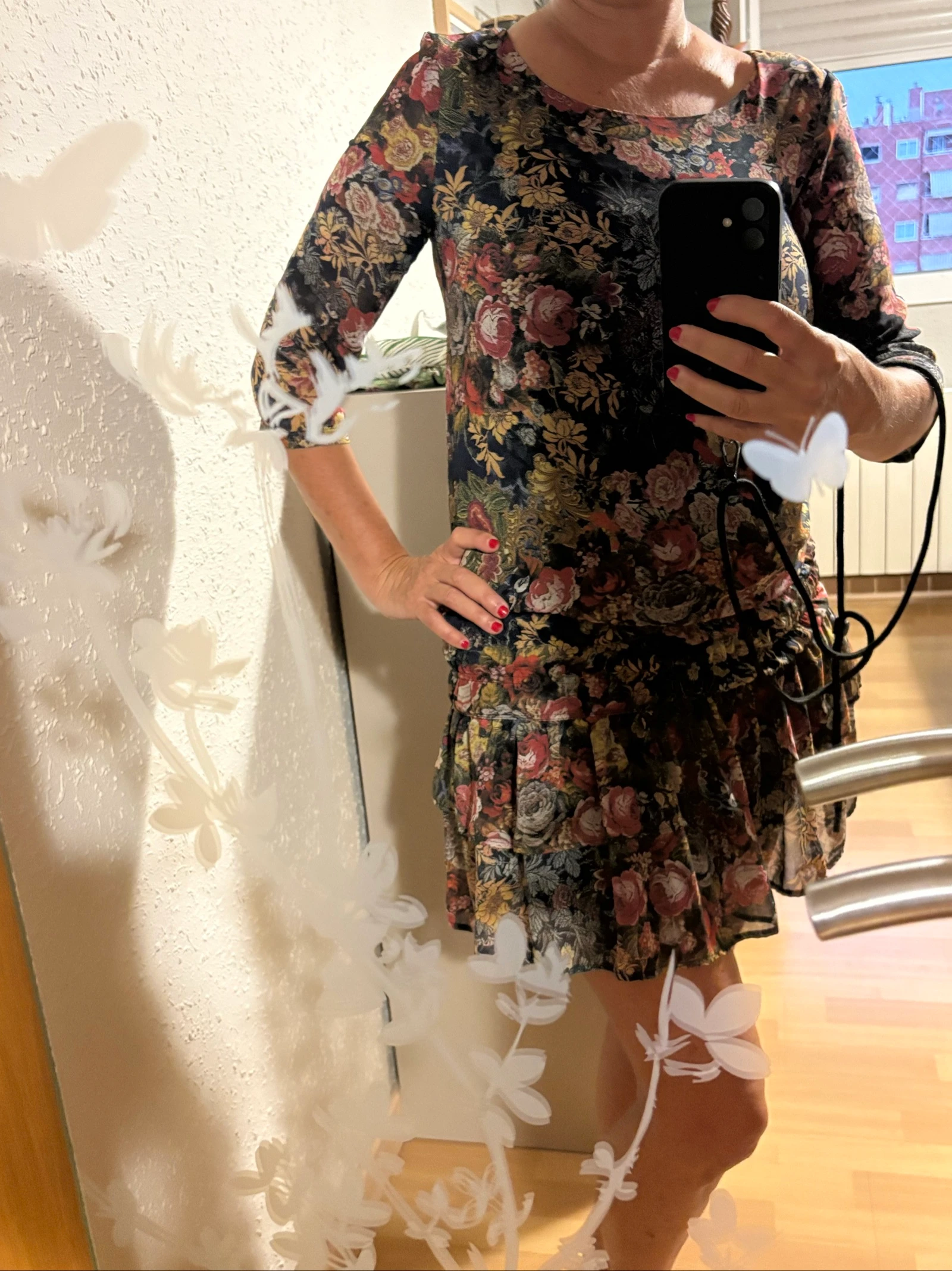 Vestido estampado floral 